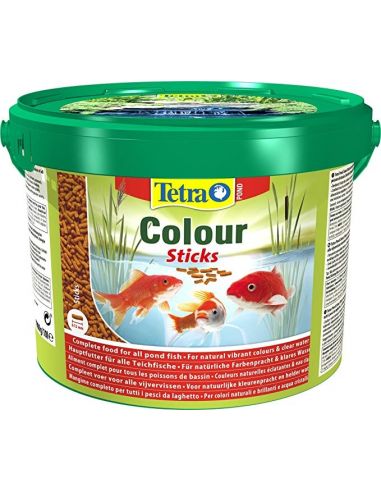 Tetra Pond Colour Sticks 10L Tetra Alimentation pour poisson de bassin