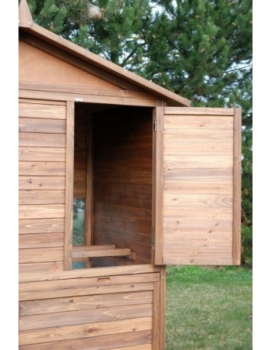 Poulailler Large Square L.277 x l.188 x H.180 cm Lifland Poulailler