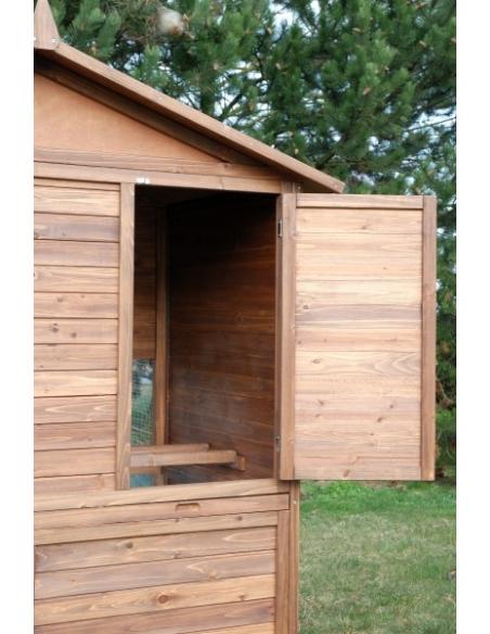 Poulailler Large Square L.277 x l.188 x H.180 cm Lifland Poulailler