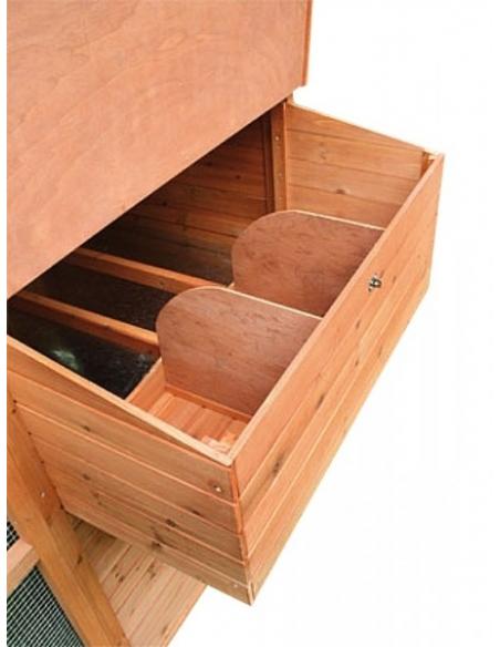 Poulailler Large Square L.277 x l.188 x H.180 cm Lifland Poulailler