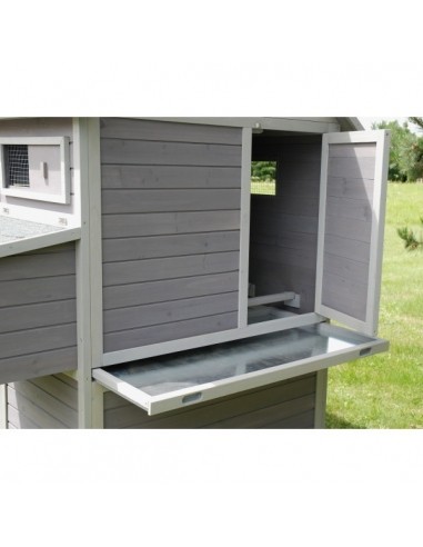 Poulailler Medium Square L.196,5 x l. 143 x H.180 cm Lifland Poulailler