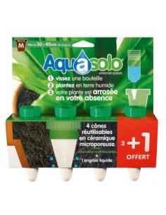 Aquasolo Médium Pack 3+1 Cones Aquasolo Pistolet et lance d'arrosage
