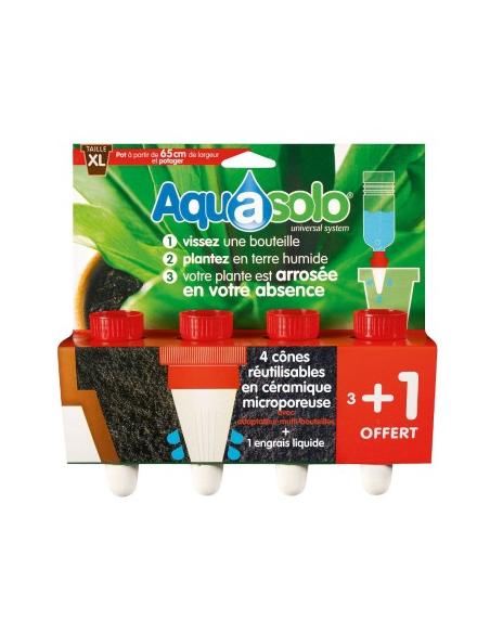 Aquasolo XL 3+1 Cones Hozelock Pistolet et lance d'arrosage