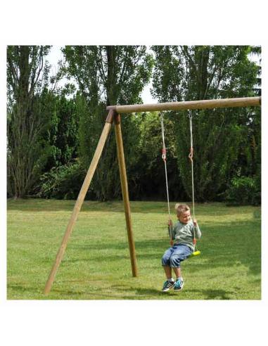 Generic Balançoire de jardin pour enfants avec cordes réglables idéale pour  les cadres à prix pas cher