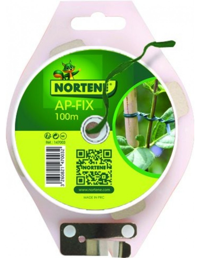 Fil en plastique armé 100 m Nortène Fixation et attache