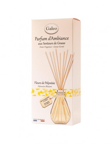 Diffuseur rotin "Fleurs de Polynésie" - Galeo GALEO Diffuseur de parfum