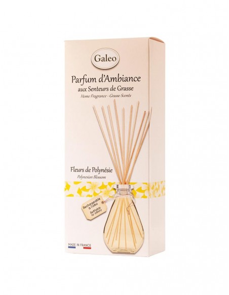 Diffuseur rotin "Fleurs de Polynésie" - Galeo GALEO Diffuseur de parfum