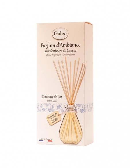 Diffuseur rotin "Douceur de Lin" - Galeo GALEO Diffuseur de parfum