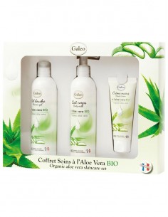 Coffret soins à "l'Aloe Vera Bio" GALEO Soin corps et visage