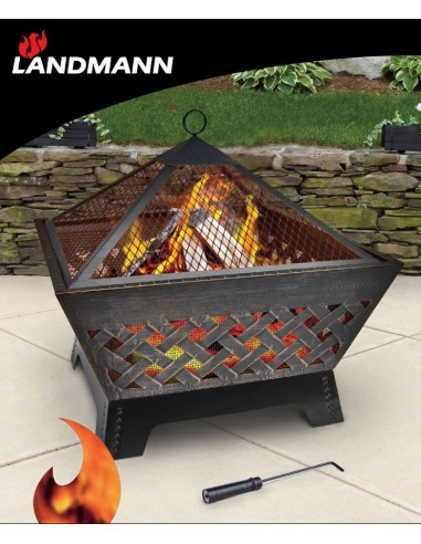 Brasero conique - Landmann Landmann Brasero et parasol chauffant